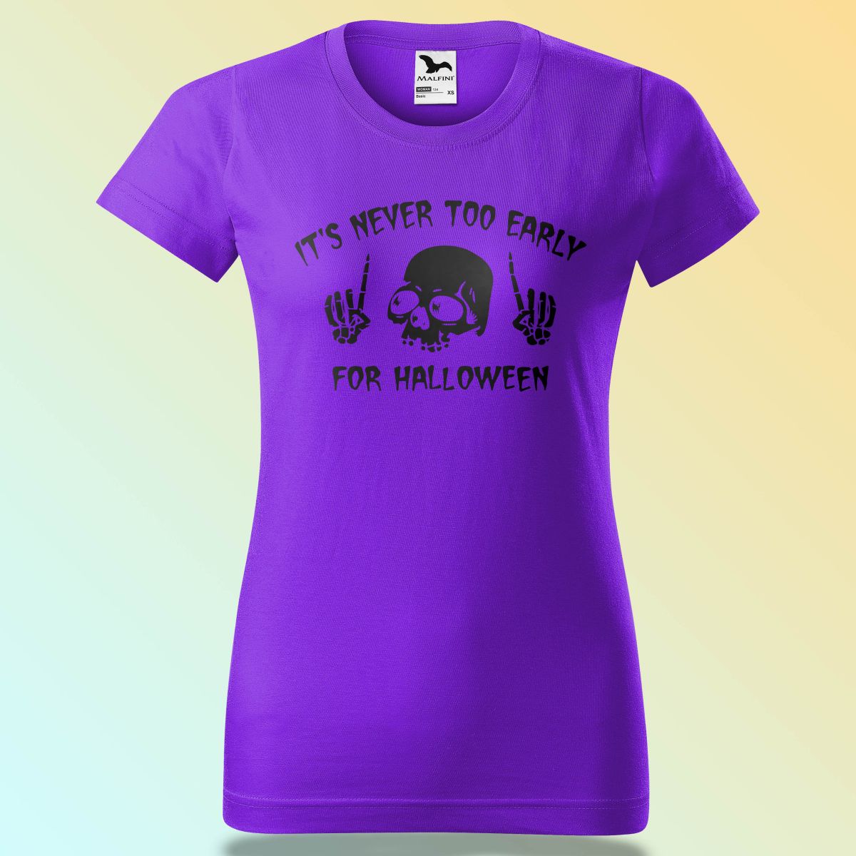 Koponyás Halloween Póló