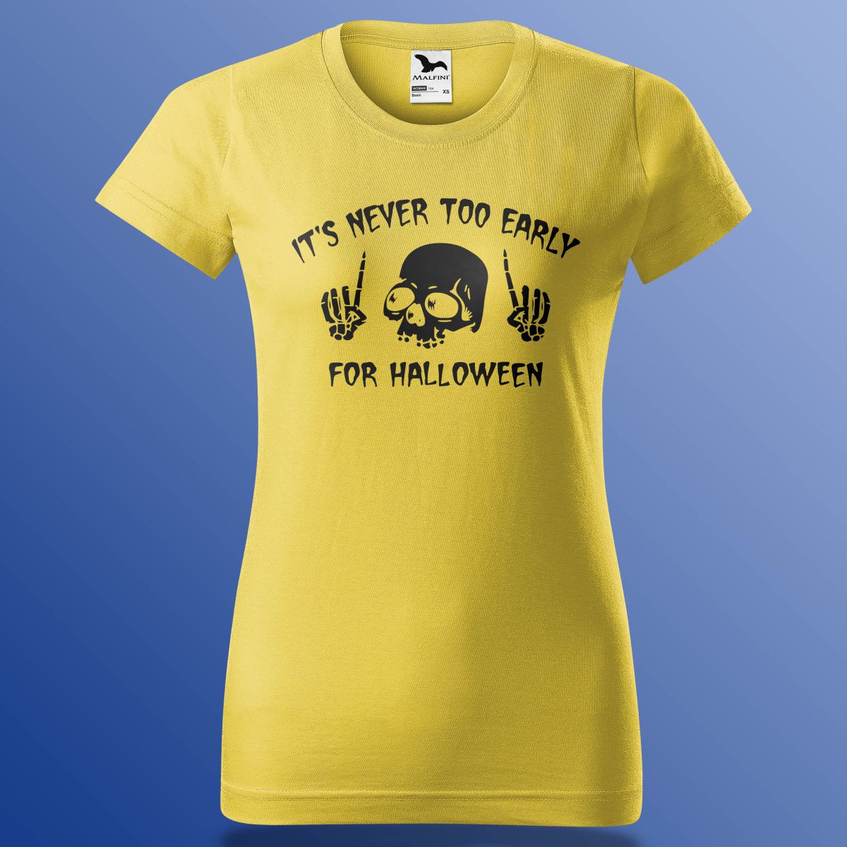 Koponyás Halloween Póló