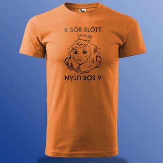 6 Sör Elött És Után Póló