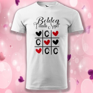 Boldog Valentin Napot - Tic Tac Toe