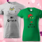 Páros Póló - Mr Grinch - Mrs Grinch