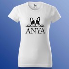 Anyák Napi Póló - Anya Francia Bulldog