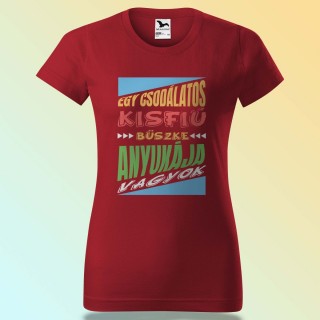 Anyák Napi Póló - Egy Csodálatos Gyermek Büszke Anyukája