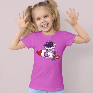 Űrhajós Rakétán - Willy Sorozat - Gyerek Póló