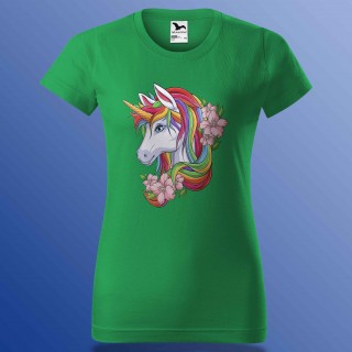 Csodálatos Unikornis Virágokkal