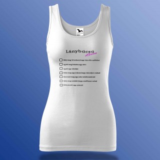 Lánybúcsú Lista Póló