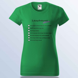 Lánybúcsú Lista Póló