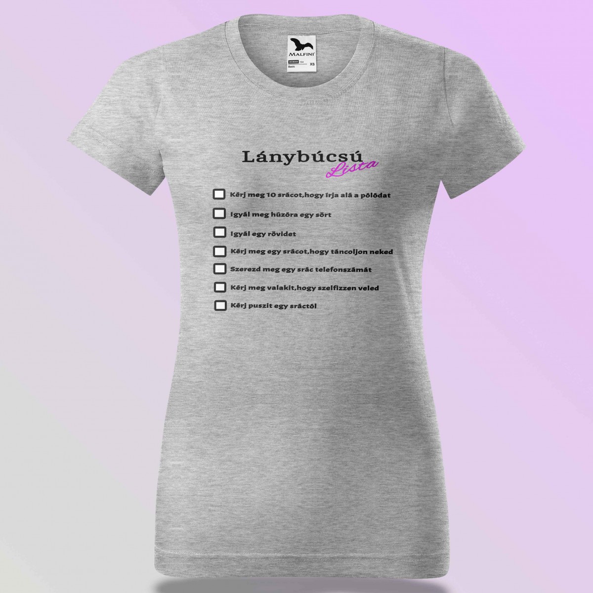 Lánybúcsú Lista Póló