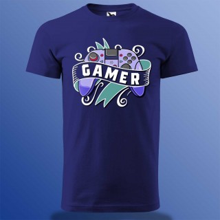 Gamer Póló - Kontroller Gamer Felirattal
