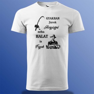 Horgász Póló - Gyakran Járok Horgászni
