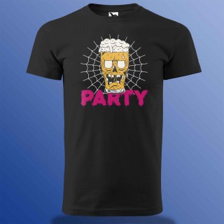 Vicces Póló - Koponyás Sör Party 