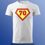 Születésnapi Póló - Superman Jelben - 70