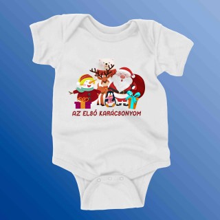 Karácsonyi Póló - Első Karácsonyom - Télapó És Barátai
