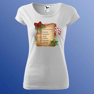 Karácsonyi Póló - Túlélő Lista