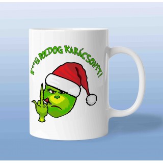 Karácsonyi Bögre - K**va Boldog Karácsonyt 