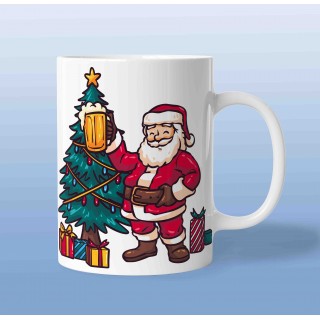 Karácsonyi Bögre - Sörivó Mikulás