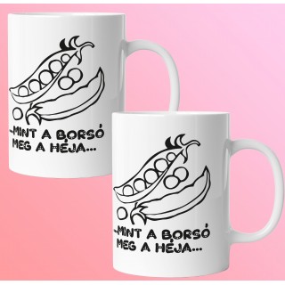 Valentin Napi Páros Bögre - Borsó Meg A Héja