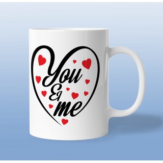 Valentin Napi Bögre - Te És Én Szívben